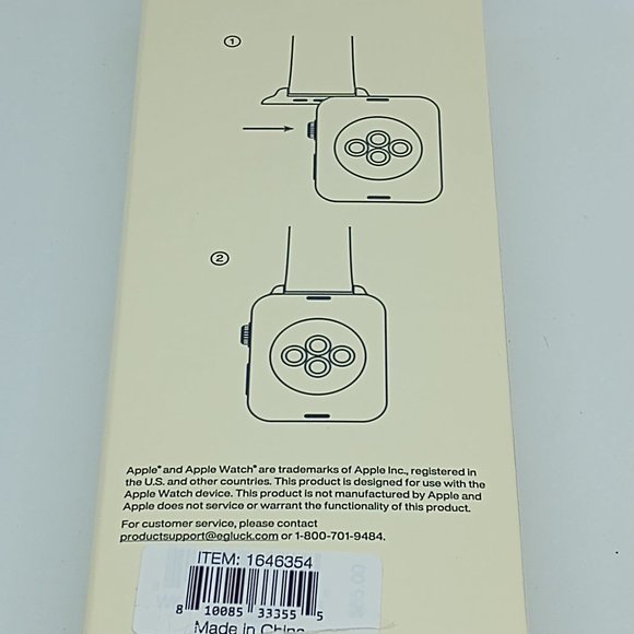 Anne Klein Soho Collection Silver S/Steel Chain Band Fits Apple Watch 42/44/45mm - Picture 5 of 5